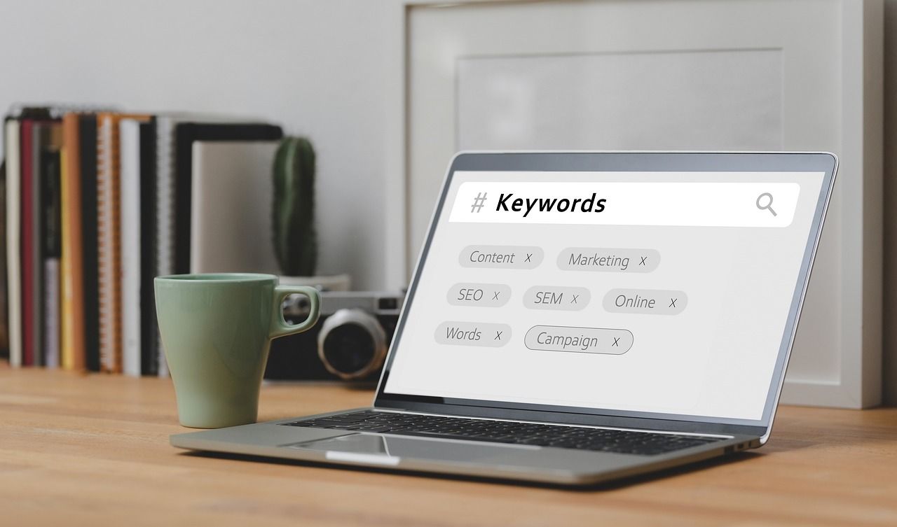 Search keywords for advertising
